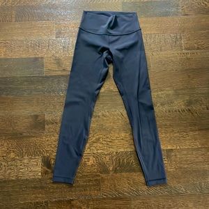 Black lululemon leggings. Size 2
